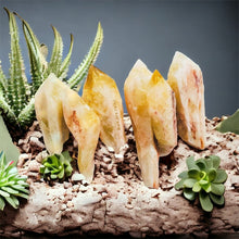 Cargar imagen en el visor de la galería, Citrine Elestial Points