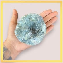 Cargar imagen en el visor de la galería, Celestite large sphere