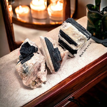 Cargar imagen en el visor de la galería, Black Tourmaline in matrix