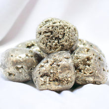 Cargar imagen en el visor de la galería, Tumbled Pyrite Nuggets