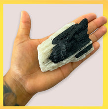 Cargar imagen en el visor de la galería, Black Tourmaline in matrix