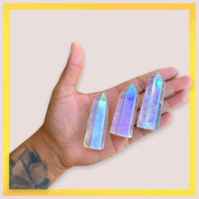 Cargar imagen en el visor de la galería, Angel Aura Quartz Obelisk