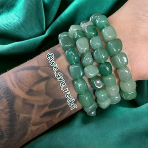 Green Quartz Tumbled Bracelet