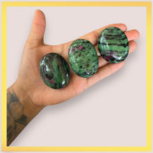 Load image into Gallery viewer, Ruby-Zoisite Soap Stone
