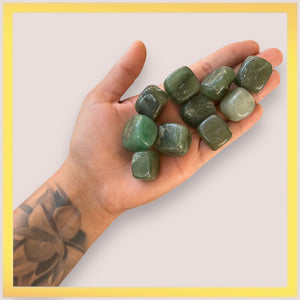 Green Quartz polish stone
