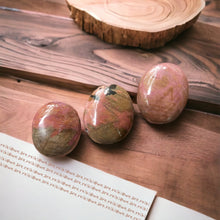 Load image into Gallery viewer, Wood Rhodonite Soap Stone
