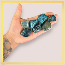 Load image into Gallery viewer, Blue Apatite polished
