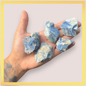 Medium Rough Blue Kyanite