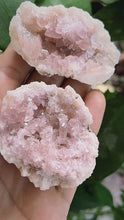 Load and play video in Gallery viewer, Druzy Pink Amethyst
