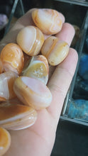 Load and play video in Gallery viewer, Small Tumbled Carnelian Agate
