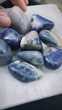 Load and play video in Gallery viewer, Medium Sodalite Polished Stone
