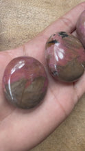 Load and play video in Gallery viewer, Wood Rhodonite Soap Stone
