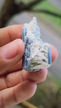 Load and play video in Gallery viewer, Small Rough Blue Kyanite
