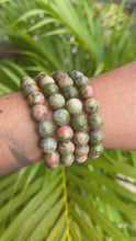 Load and play video in Gallery viewer, Unakite Bracelet
