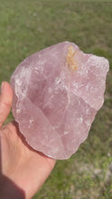 Load and play video in Gallery viewer, XLarge Rough Rose Quartz
