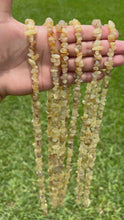 Load and play video in Gallery viewer, Citrine Chip Necklace
