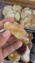 Load and play video in Gallery viewer, Medium Rough Citrine Stone
