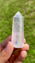 Load and play video in Gallery viewer, Angel Aura Quartz Obelisk
