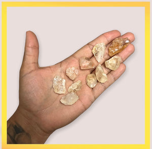 Citrine pocket stone