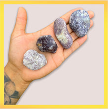 Load image into Gallery viewer, Large Polished Lepidolite Stone
