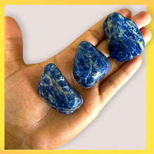 Load image into Gallery viewer, Large Polished Sodalite stone
