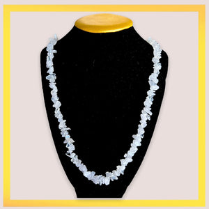 Crystal Quartz chip necklace