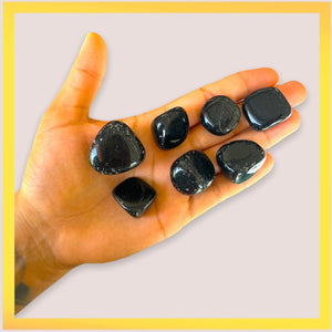 Polished Black Obsidian