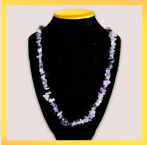 Amethyst Chip Necklace