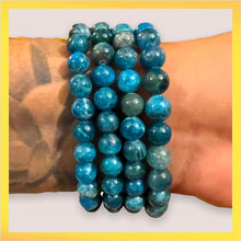 Load image into Gallery viewer, Blue Apatite Bracelet
