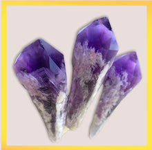 Load image into Gallery viewer, Amethyst Elestial Points
